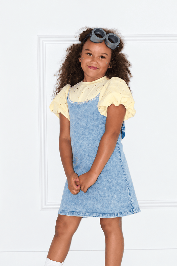 Lola + The Boys Tops Sunny Sparkle Princess Ruffle T-shirt