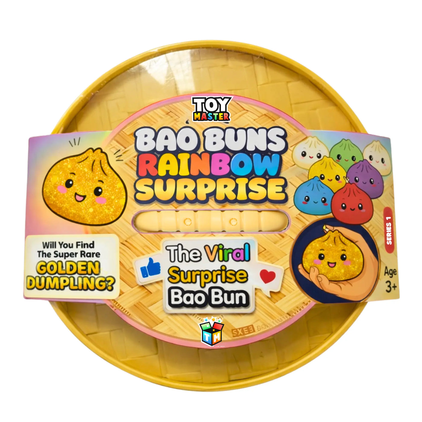 Viral Rainbow Surprise Bao Bun Dumpling