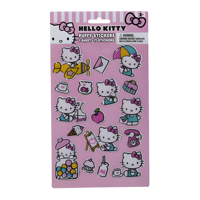 Lola + The Boys Toys Hello Kitty Raised Sticker Sheet