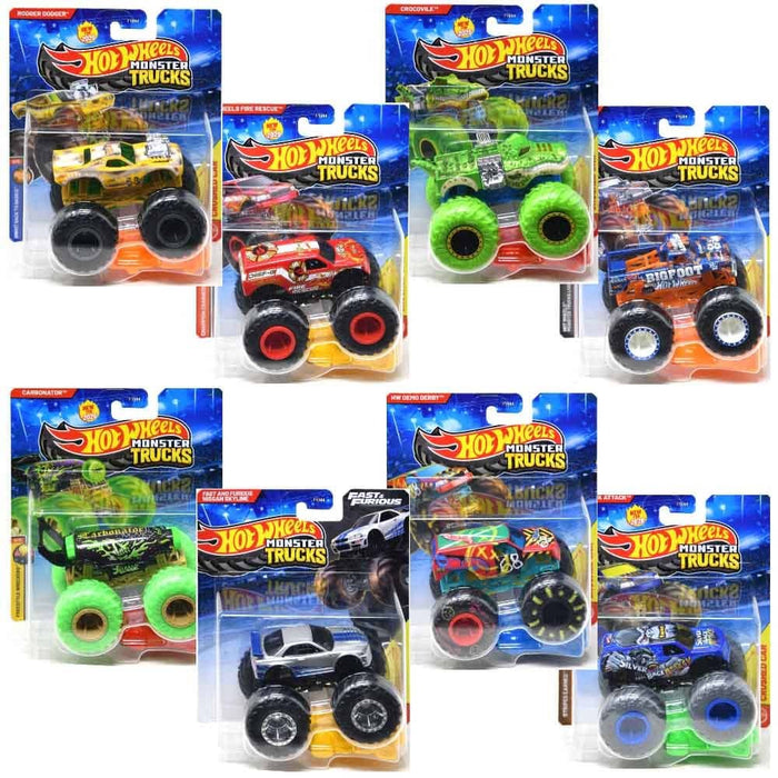 U.P.D. Toys Hot Wheels Monster Truck 1:64 Asst