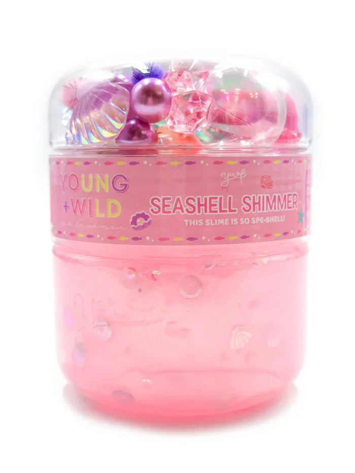 Young + Wild Toys Lola's Seashell Shimmer Slime