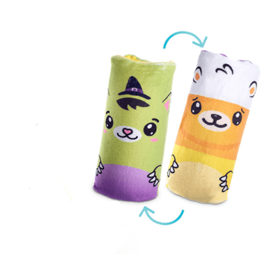 Top Trenz Toys Trixie / Daryl Two Flippin Cute Plush Water Wigglers Halloween