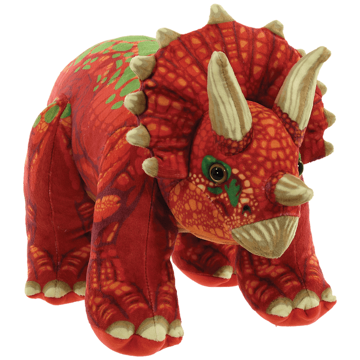 Lola + The Boys Triceratops Fleece Stuffed Animal