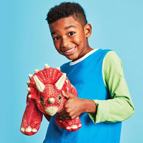 Lola + The Boys Triceratops Fleece Stuffed Animal