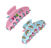 Lola + The Boys Rainbow Two-Sided Large Claw Clip