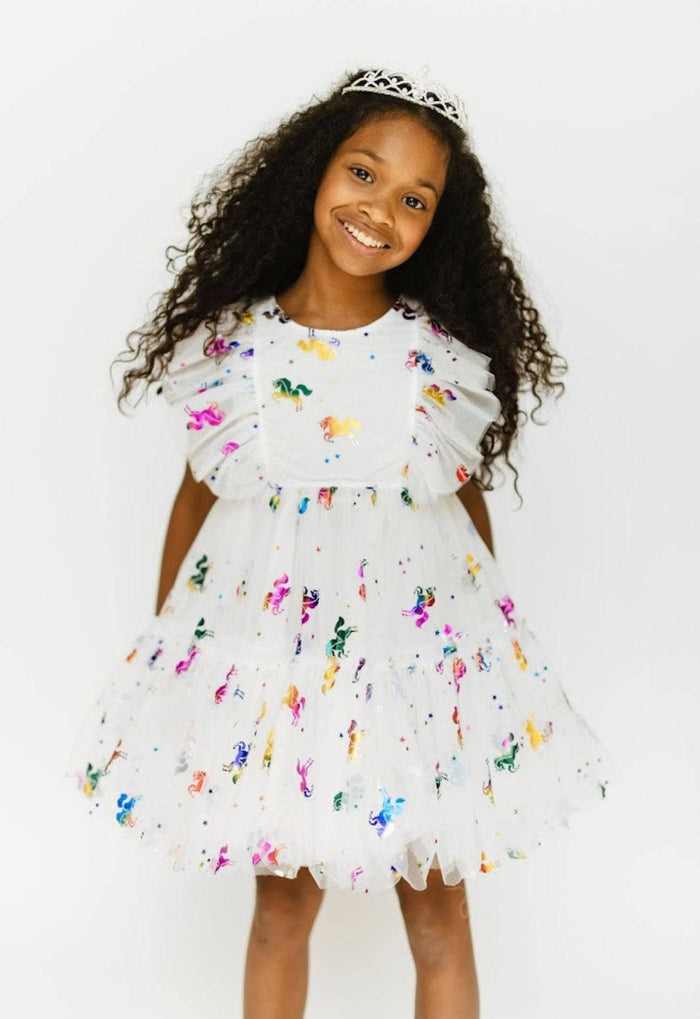 Lola + The Boys Unicorn Fairy Dress