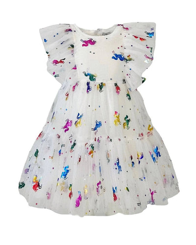 Lola + The Boys Unicorn Fairy Dress