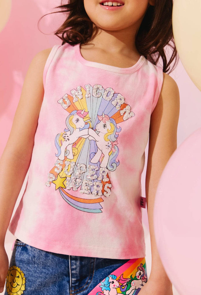 Lola + The Boys Unicorn Super Power Top