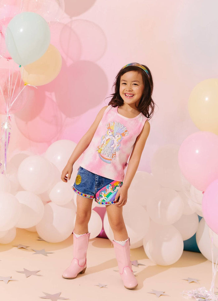 Lola + The Boys Unicorn Super Power Top