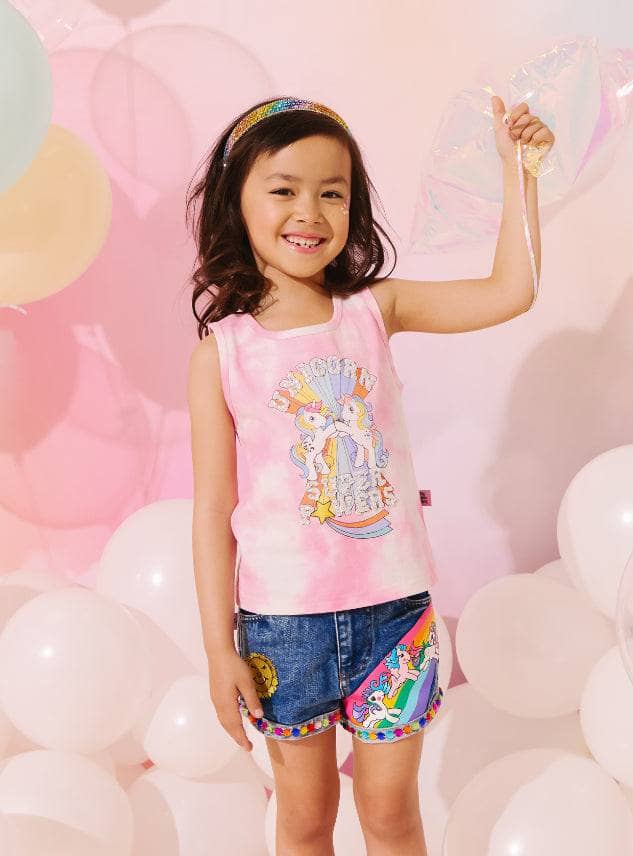 Lola + The Boys Unicorn Super Power Top