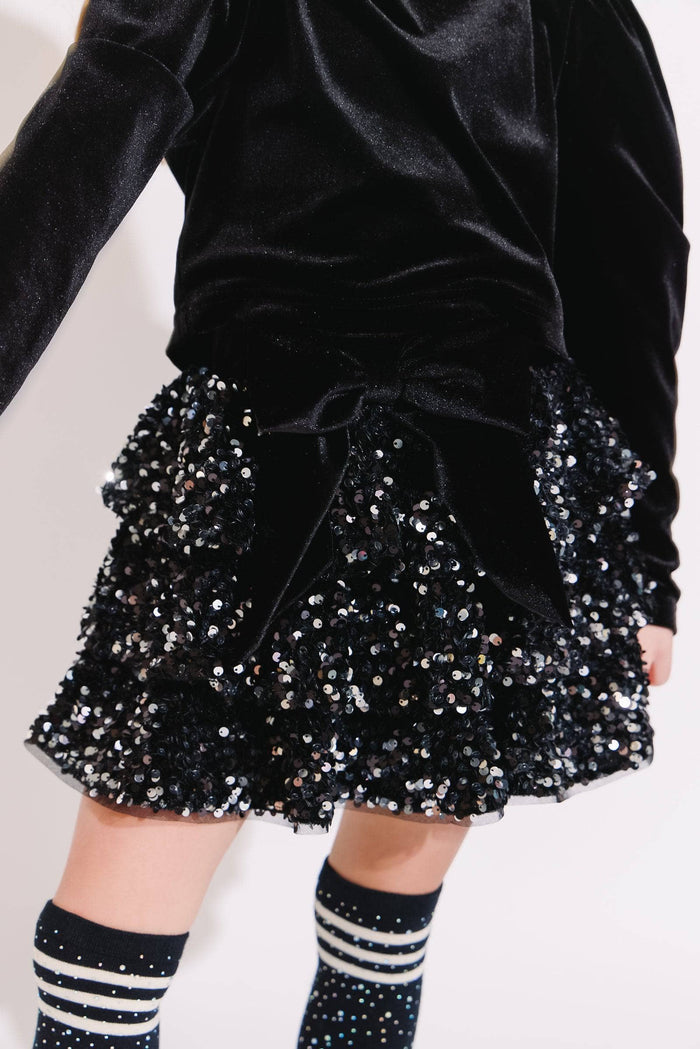 Lola + The Boys Velvet Bow Party Set