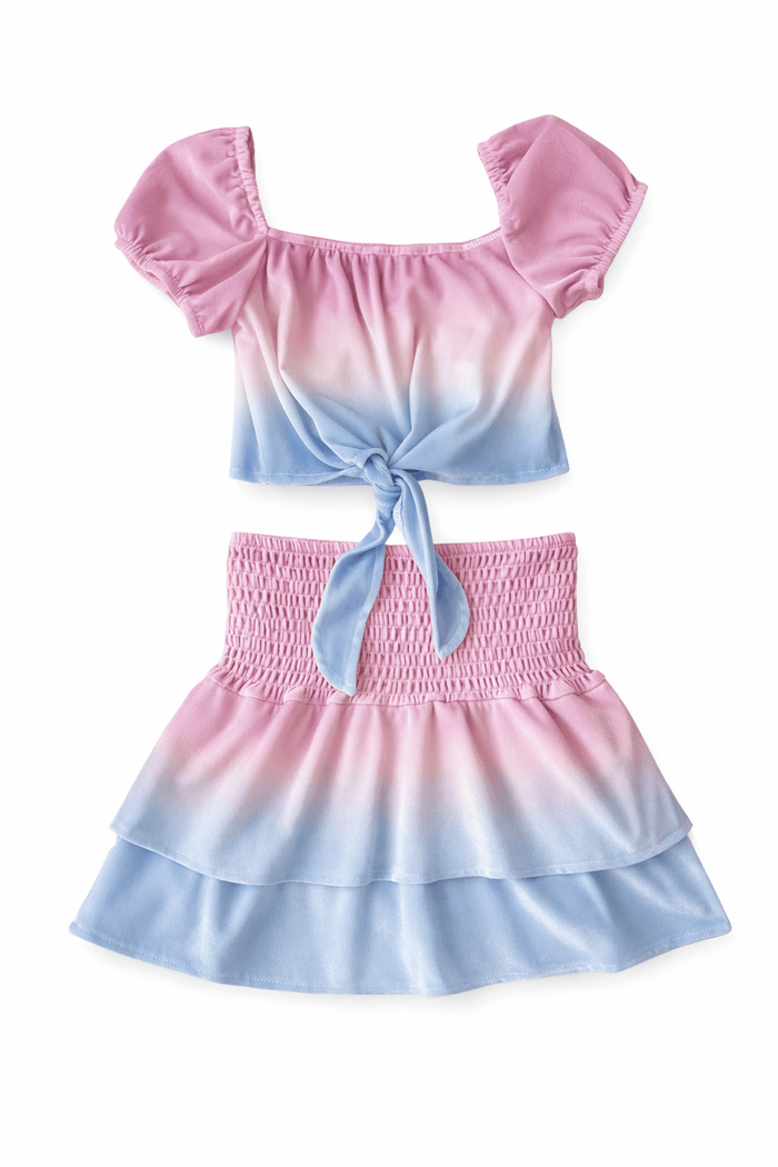 Lola + The Boys 2 Velvet Ombre Set