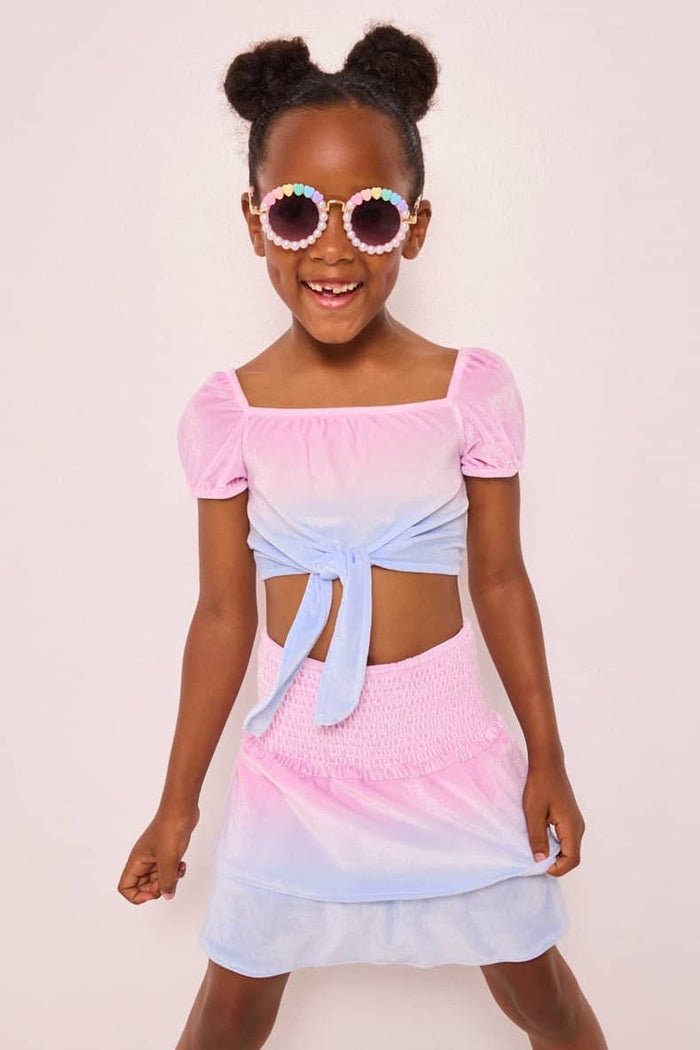 Lola + The Boys 2 Velvet Ombre Set