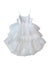 White Paillette Dress