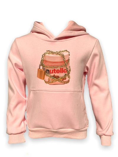 Lola + The Boys Adult Small Women's Forbidden Nutella Hoodie