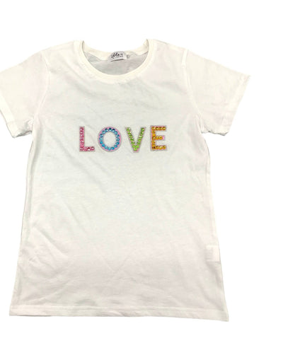 Lola + The Boys Women's Gems Love T-Shirt