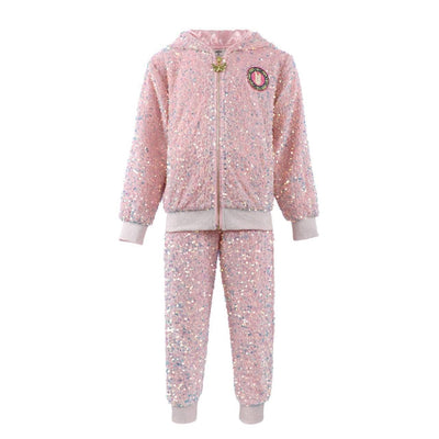 Lola + The Boys Women's Glinda Sequin Set