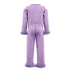 Lola + The Boys Women's Lavender Feather Athletic Set