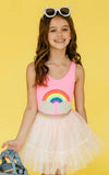 Lola + The Boys Women's Pearl Clouds Rainbow Swimsuit