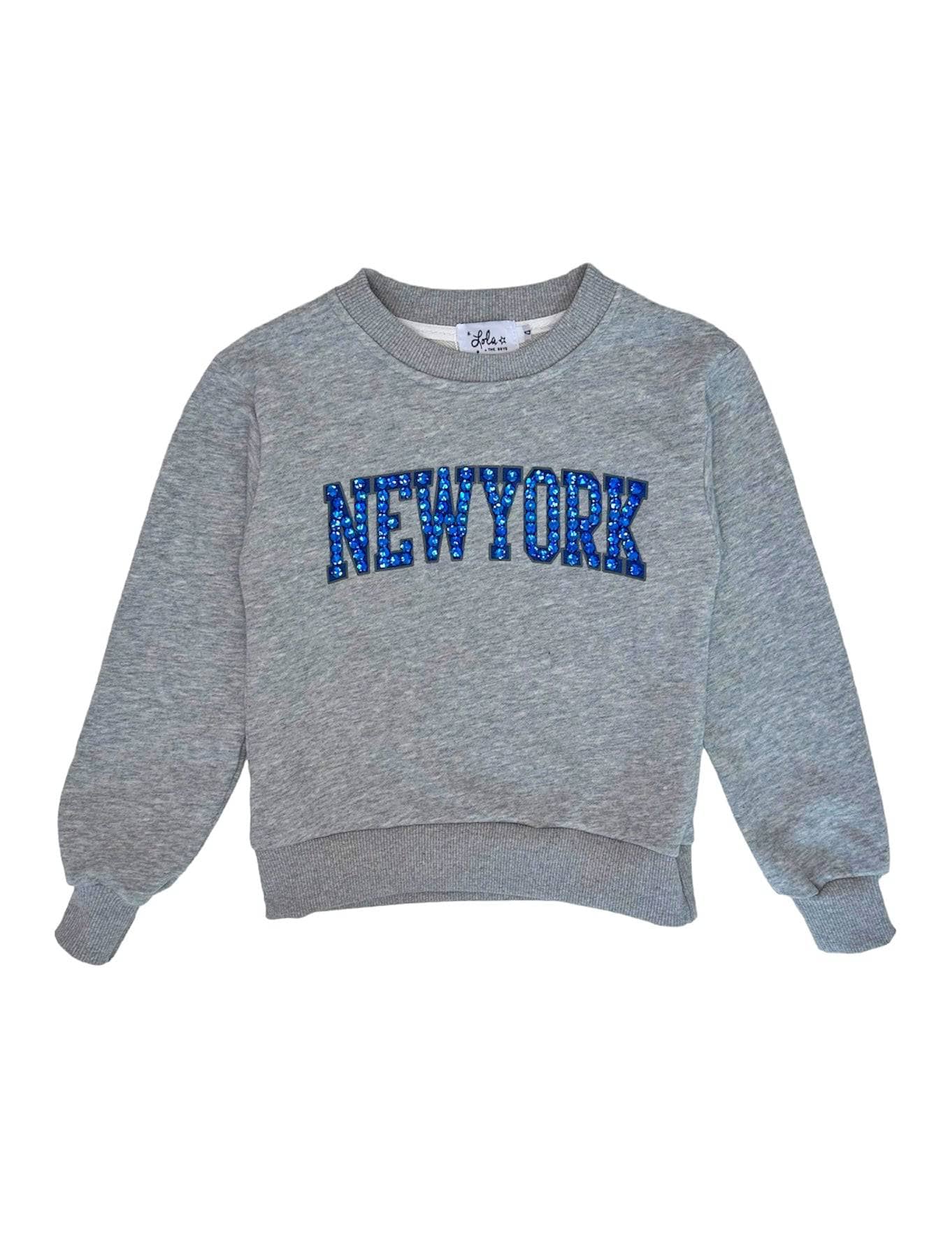 Printed Sweatshirt - White/New York - Ladies