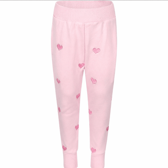 Lola + The Boys Womens Full Hearts Jogger Set – Teen/Women