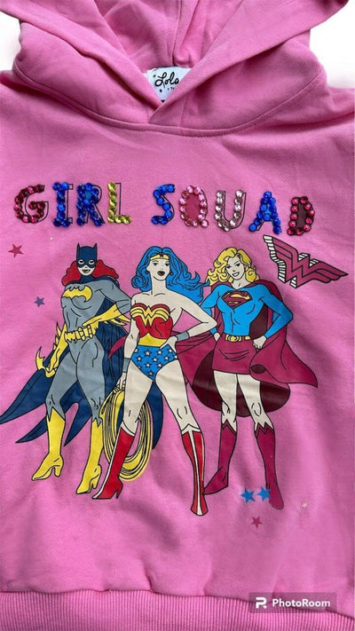 Lola + The Boys Wonder Woman Pink Set (Girls Squad)