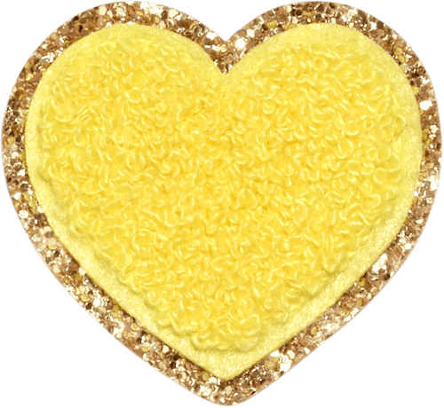exclude-patch Yellow Heart Yellow Heart