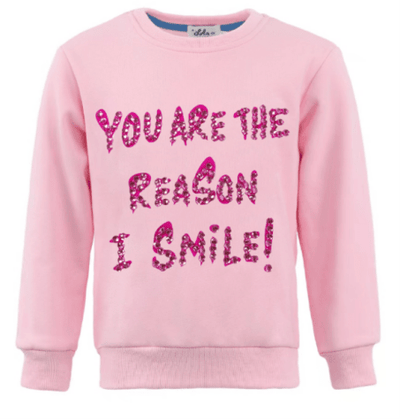 exclude-new-arriv 2 You are the reason I smile Sweatshirt