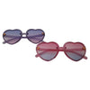 Lola + The Boys Accessories Pink Glitter Bee Love Sunglasses