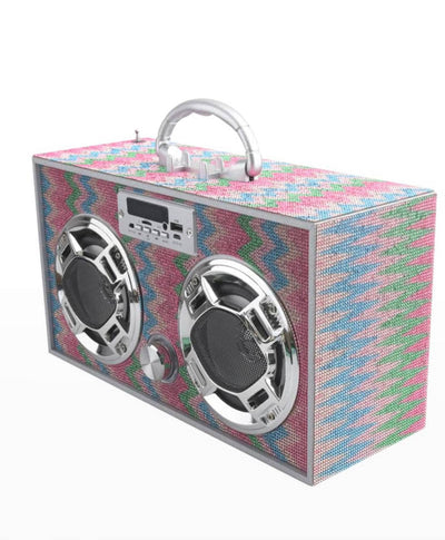 Wireless express Accessories Bling LED BoomBox Speakers