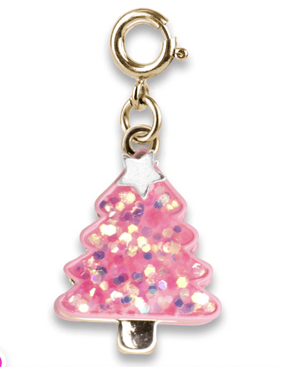 Charm It! Accessories Glitter Pink Christmas Tree Charm It! Charms