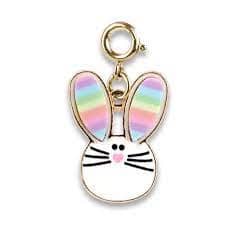Charm It! Accessories Gold Rainbow Bunny Charm Charm It! Charms