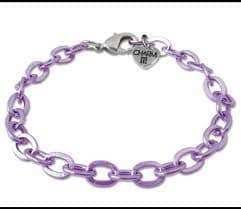 Charm It! Accessories Purple Chain Bracelet Charm It! Charms