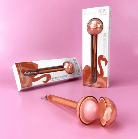 Lola + The Boys Accessories I See Flamingo Glossy Pops Sparkle Lip Gloss