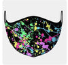 Lola + The Boys Accessories Splatter Paint Graphic Print Mask (8 & up)