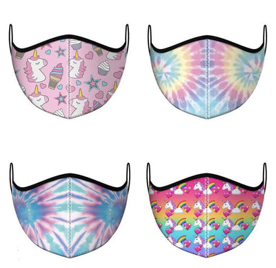 Lola + The Boys Accessories Graphic Print Mask (8 & up)