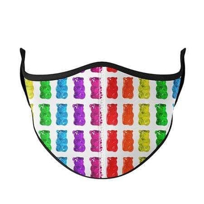 Lola + The Boys Accessories Gummy bears Graphic Print Mask (8 & up)