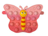 Lola & The Boys Accessories Pink Butterfly Happy Butterfly Fidget Purse