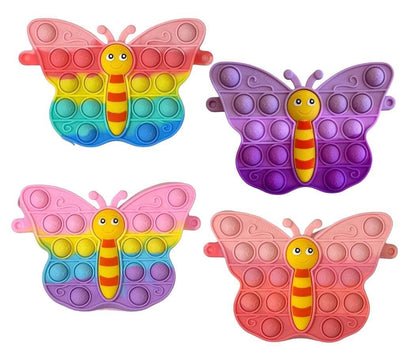 Lola & The Boys Accessories Happy Butterfly Fidget Purse