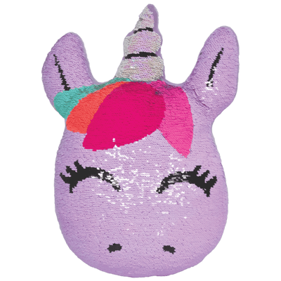 Lola & The Boys Accessories Unicorn Reversible Sequin Pillow
