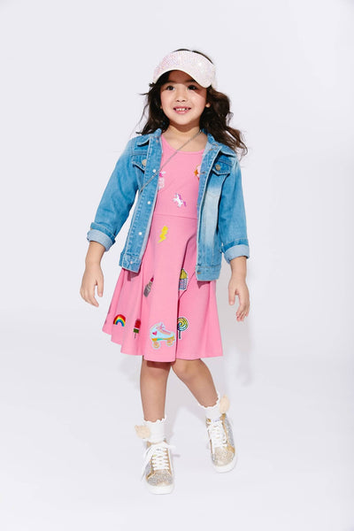 Lola + The Boys All About The Patch Tank Dress
