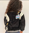 Lola + The Boys All About The Patch Varsity Patch Bomber (Pre Order Ships 9/30)