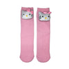 Lola + The Boys Kitty /pink Animal knee socks