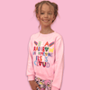 Lola + The Boys Apparel & Accessories Be A Rainbow Sweatshirt