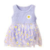 Lola + The Boys Lavender / 3/6 month Baby Chamomile Dress