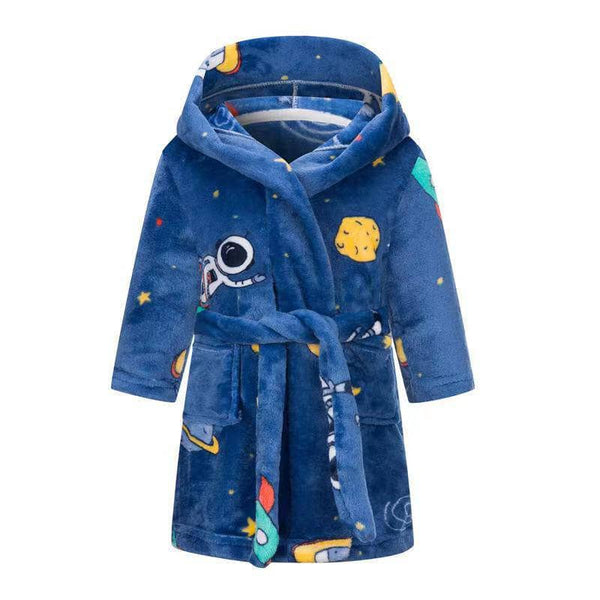 Boys Space Bath Robe