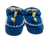 Lola + The Boys Blue Alligator slippers