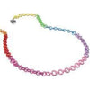 Lola + The Boys Rainbow chain necklace Charm It! Charms!