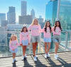 Lola + The Boys Chicago Gem Sweatshirt - Pink