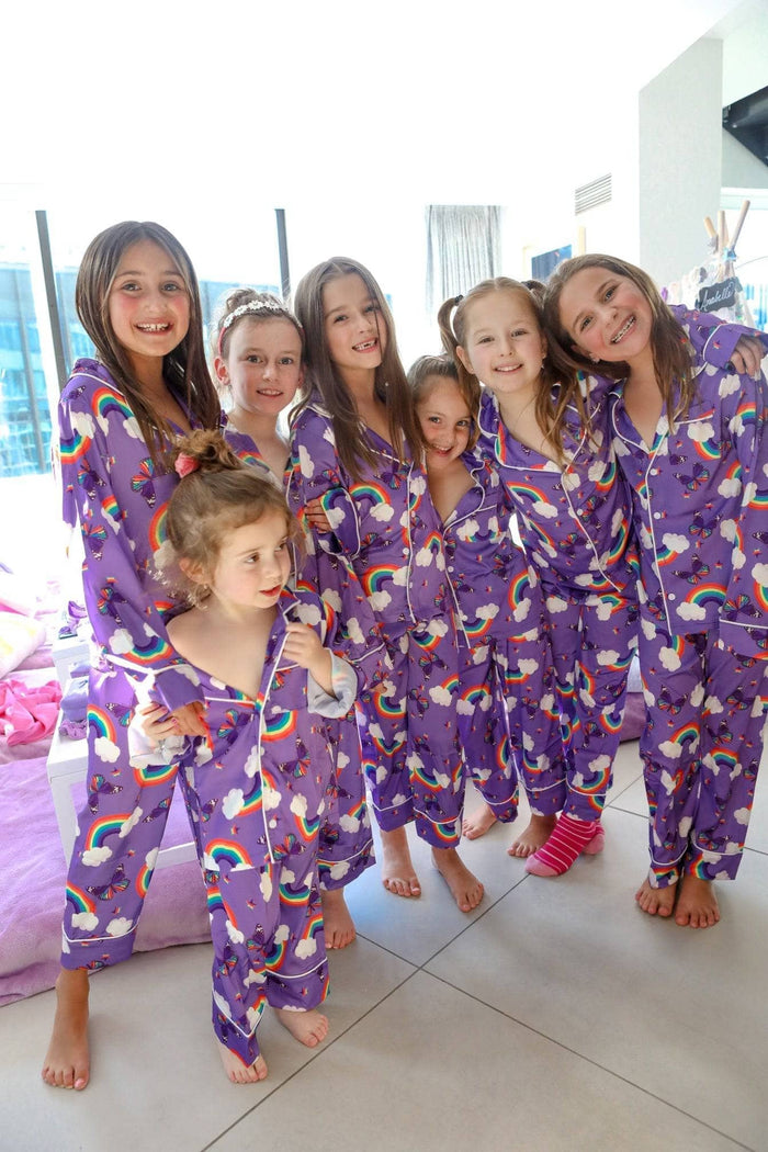 Lola + The Boys Copy of Rainbow and Butterfly Silk Set